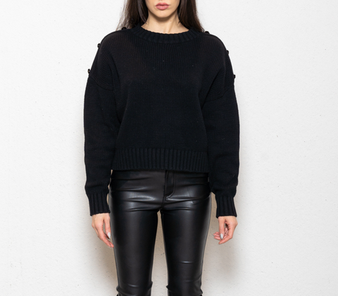 TOTAL BLACK 4018 PULLOVER