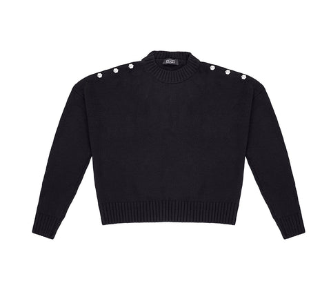 Cult WOMEN'S CLOTHING BLACK CLC401802