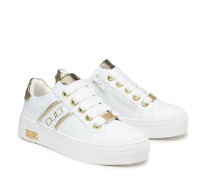 SNEAKER KRUG BIANCA/ORO