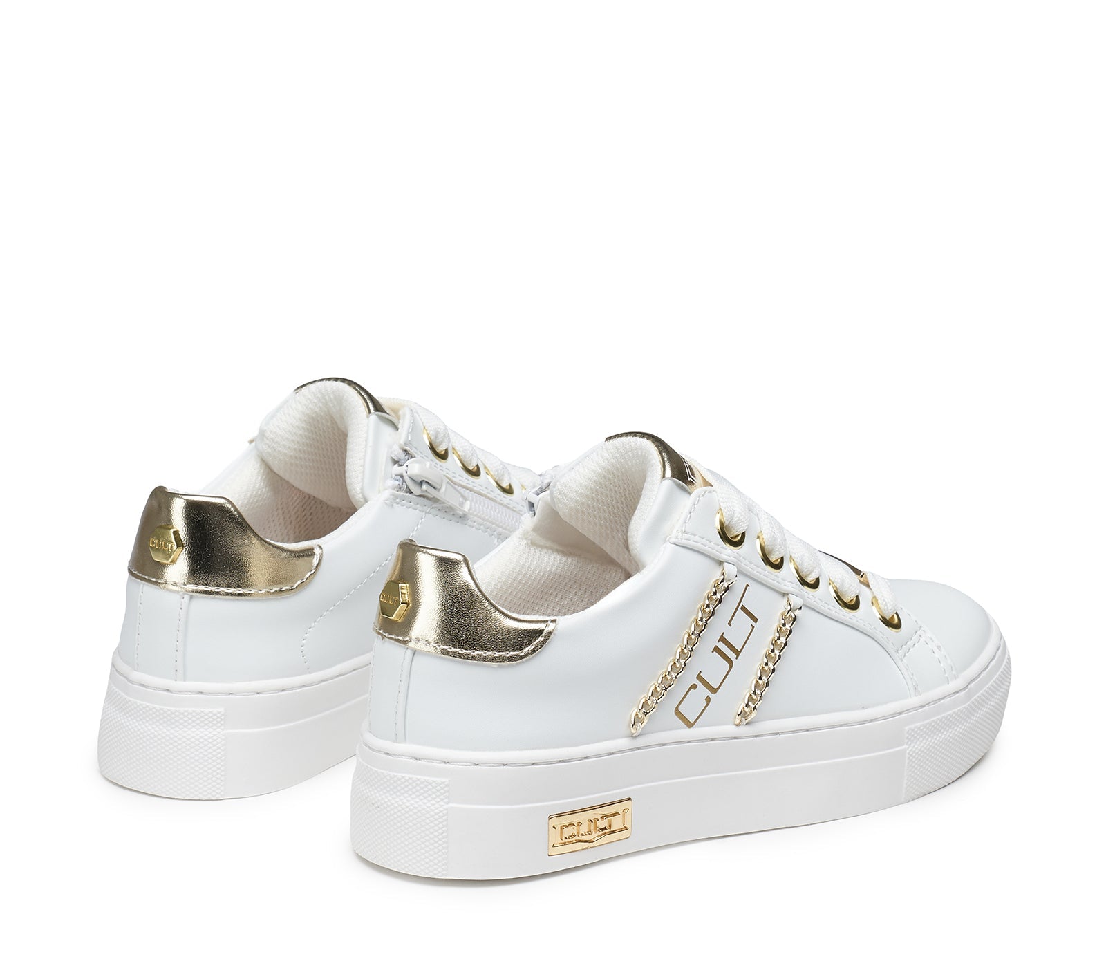 SNEAKER KRUG BIANCA/ORO