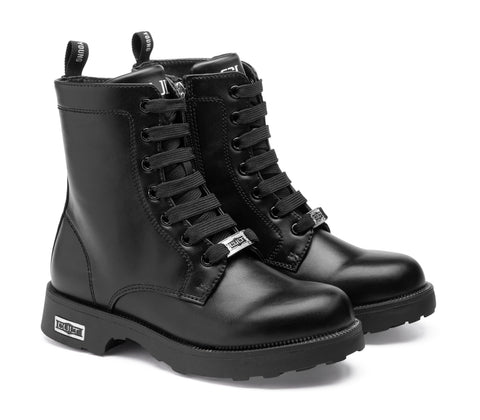 Cult POLACCO ECOPELLE BAMBINA - FROZEN NERO CLJT723T460