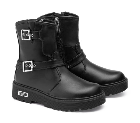 Cult POLACCO ECOPELLE BAMBINA - MILA NERO CLJT732T465