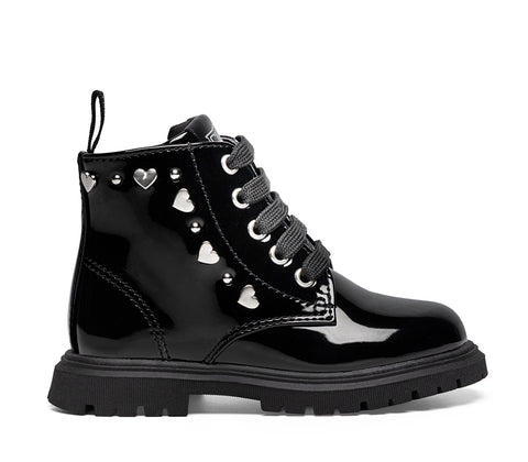 Cult ANFIBIO FIRST STEPS FAKE LEATHER GIRLS' SHOES - ANAYS BLACK CLJT761T484