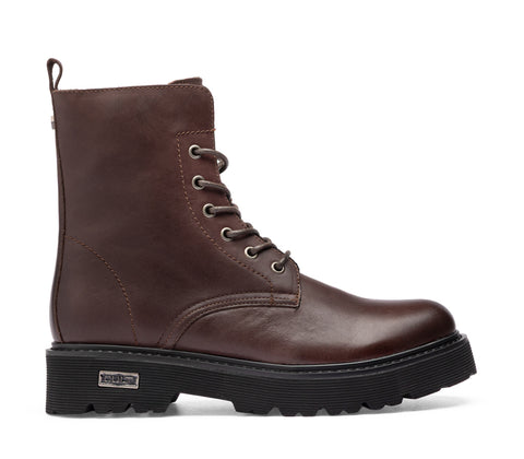 Cult MEN'S LEATHER SHOES - SLASH DARK BROWN CLM303702