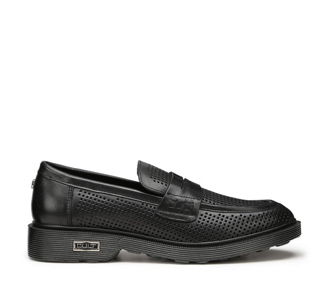 Cult OXFORD AND OZZY MEN'S LOAFERS, BLACK CLM420600