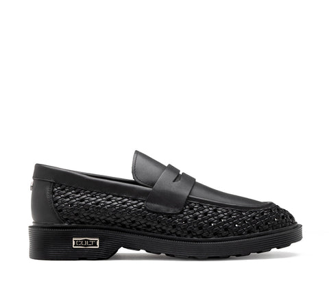 Cult OXFORD AND OZZY MEN'S LOAFERS, BLACK CLM445900