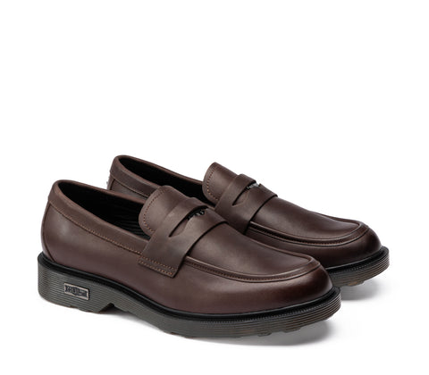 Cult MEN'S LEATHER SHOES - OZZY BROWN CLM483601
