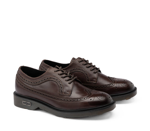 Cult MEN'S LEATHER SHOES - OZZY BROWN CLM483801