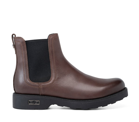 Cult MEN'S LEATHER SHOES - ZEPPELIN DARK BROWN CLM484101