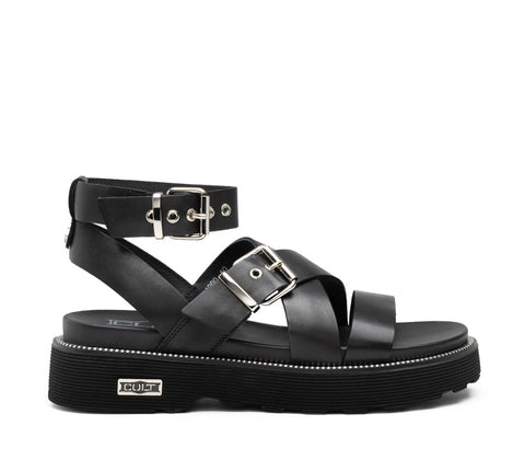 Cult WOMEN'S ZIGGY SANDALS, BLACK CLW344200
