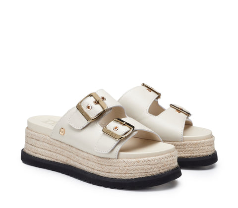 Cult Women's DOJA Sandals, White CLW451501