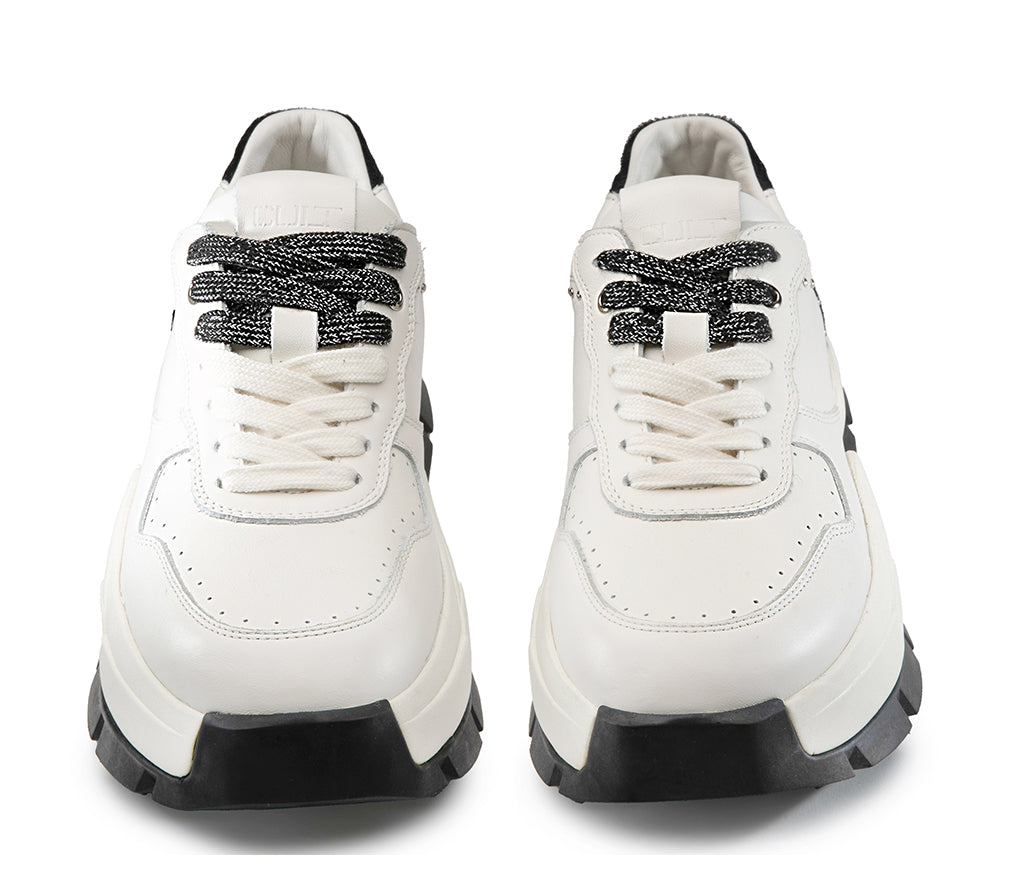 TAYLOR 4606 LOW W LEAT/SUEDE OFF WH