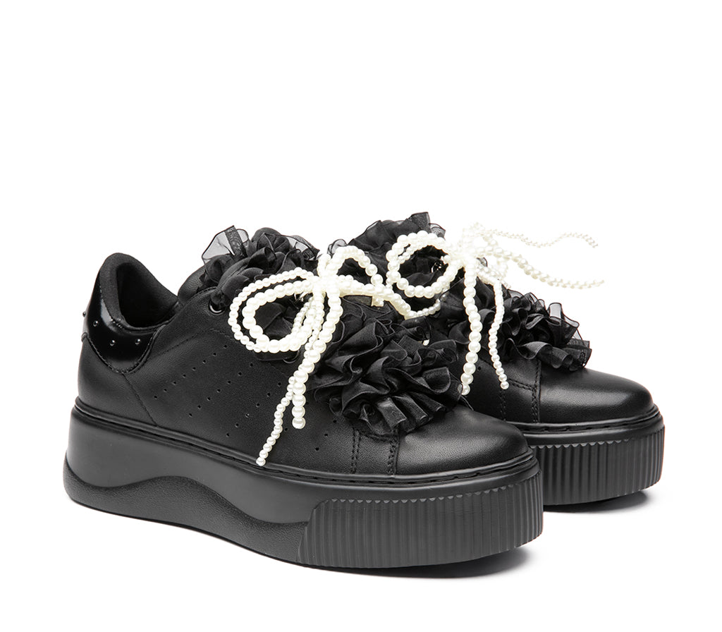PERRY 4636 LOW W LT/BR.LT BLACK/ROU