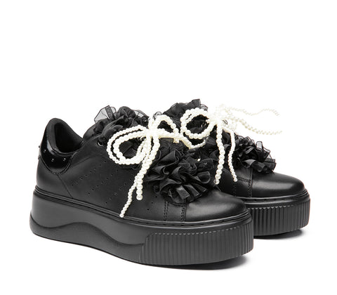 PERRY 4636 LOW W LT/BR.LT BLACK/ROU