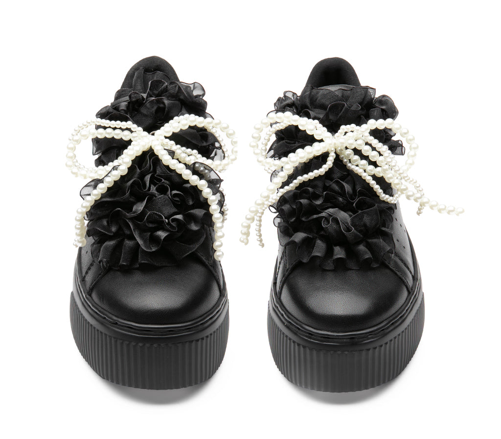PERRY 4636 LOW W LT/BR.LT BLACK/ROU