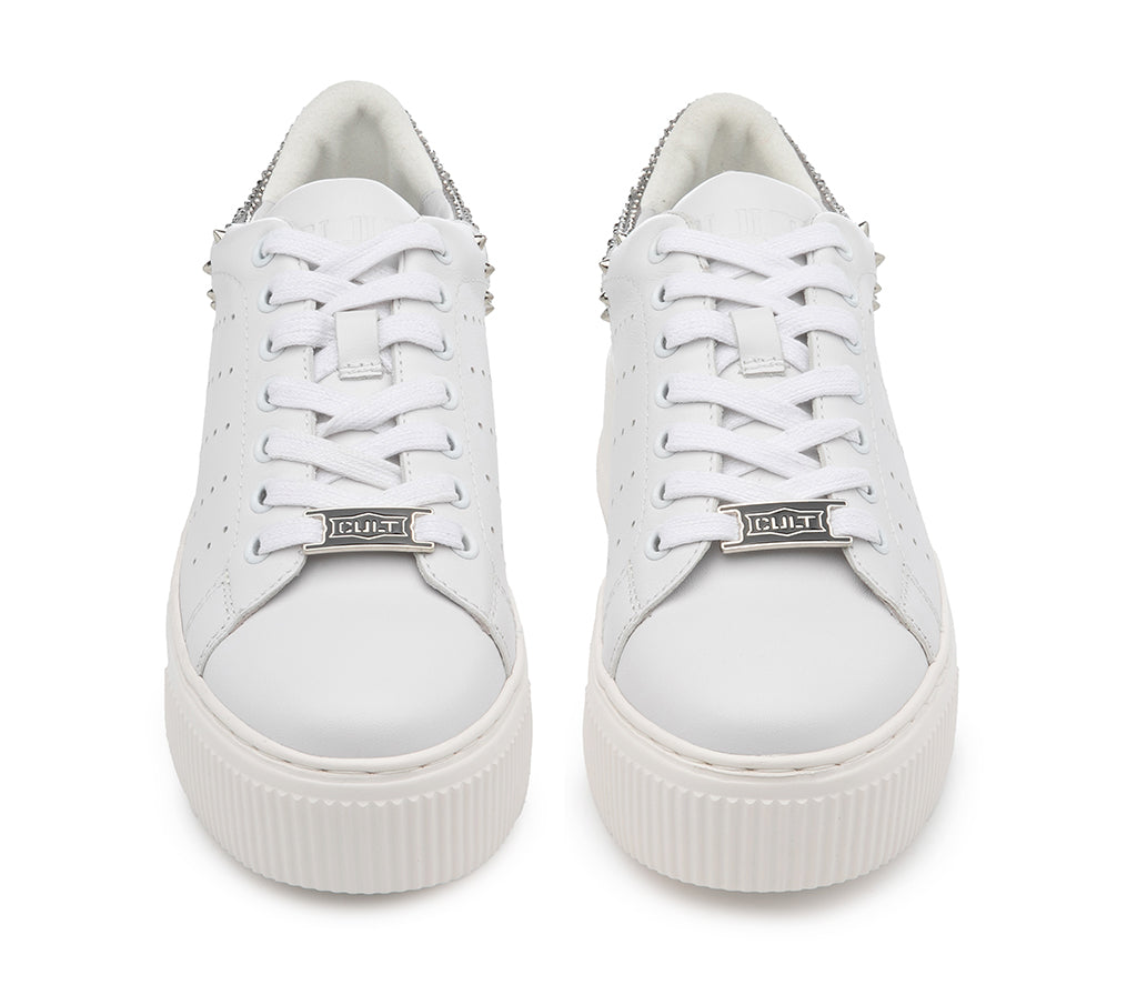 PERRY 4637 LOW W LEAT/STRASS WHITE/