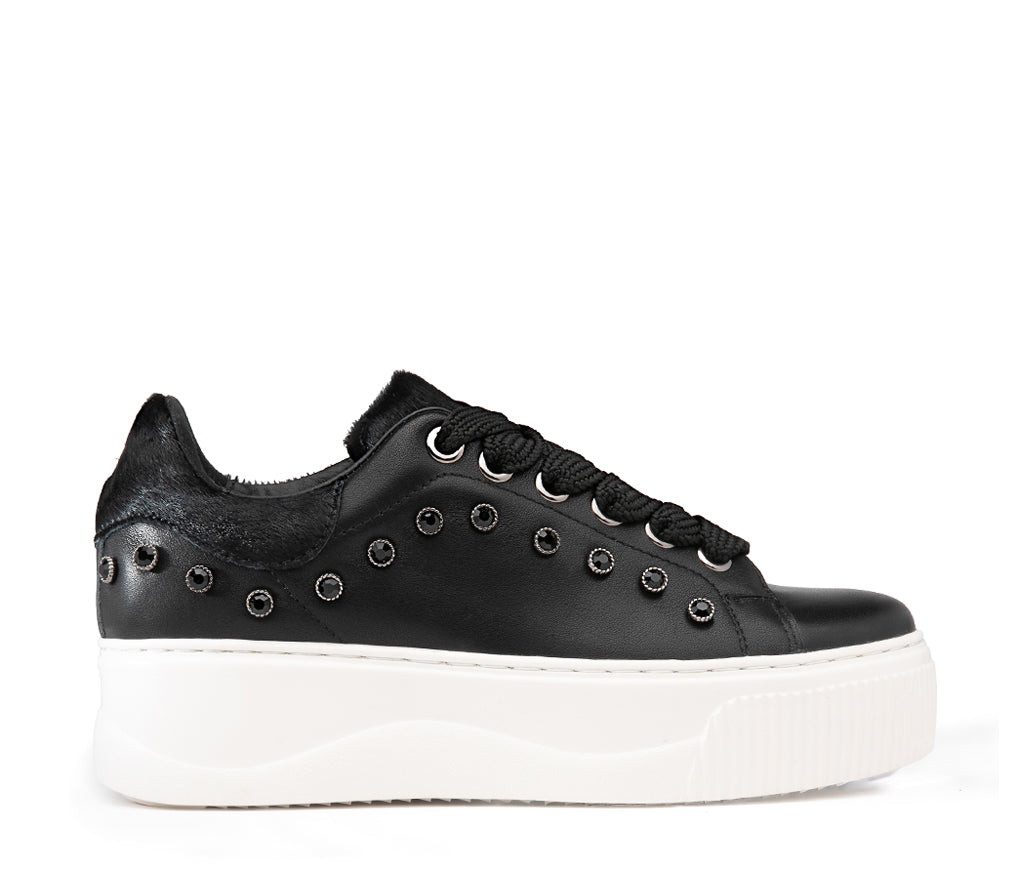 PERRY 4638 LOW W LEAT/PONY LT. BLAC