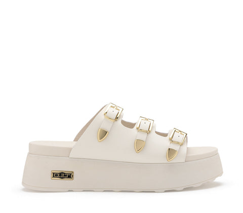 Cult Women's JANIS Sandals, Off-White, CLW473901