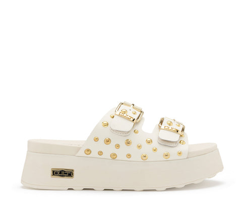 Cult Women's JANIS Sandals, Off-White CLW474002