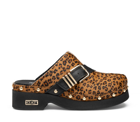 Cult Women's Animal-Print Moccasins and Clogs MUSE CLW474303