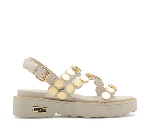 Cult Women's ZIGGY Sandals, Off-White CLW477001