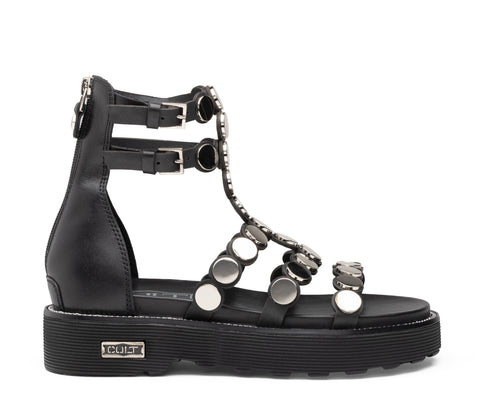 ZIGGY 4771 SANDAL W LEATHER BLACK/S