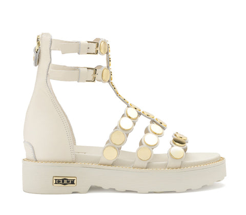 Cult Women's ZIGGY Sandals, Off-White, CLW477101