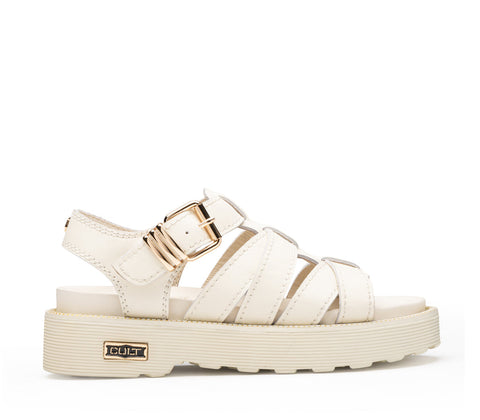 Cult Women's ZIGGY Sandals, Off-White, CLW477501