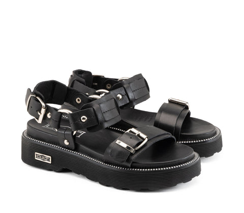 Cult WOMEN'S ZIGGY SANDALS BLACK CLW477800