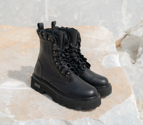Cult WOMEN'S ANKLE BOOTS - SLASH BLACK CLW482300
