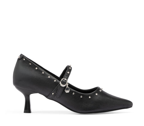 Cult Women's Faux Leather Pumps - REBEL BLACK CLW485302