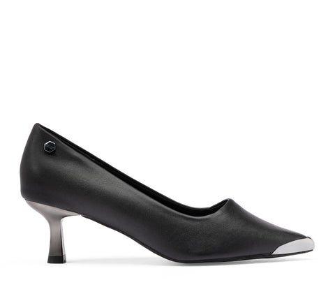 Cult Women's Faux Leather Pumps - REBEL BLACK CLW485400