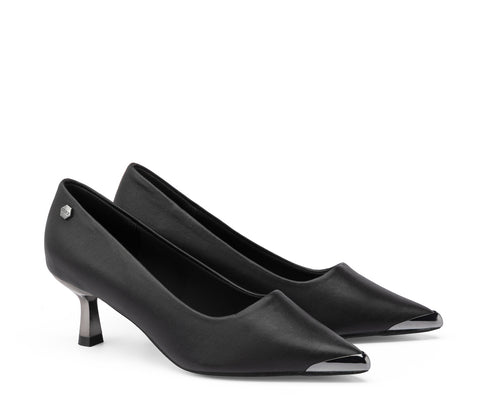 Cult Women's Faux Leather Pumps - REBEL BLACK CLW485400