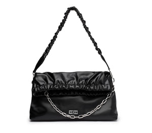 Mini Bag a Tracolla da Donna con Catena Argento