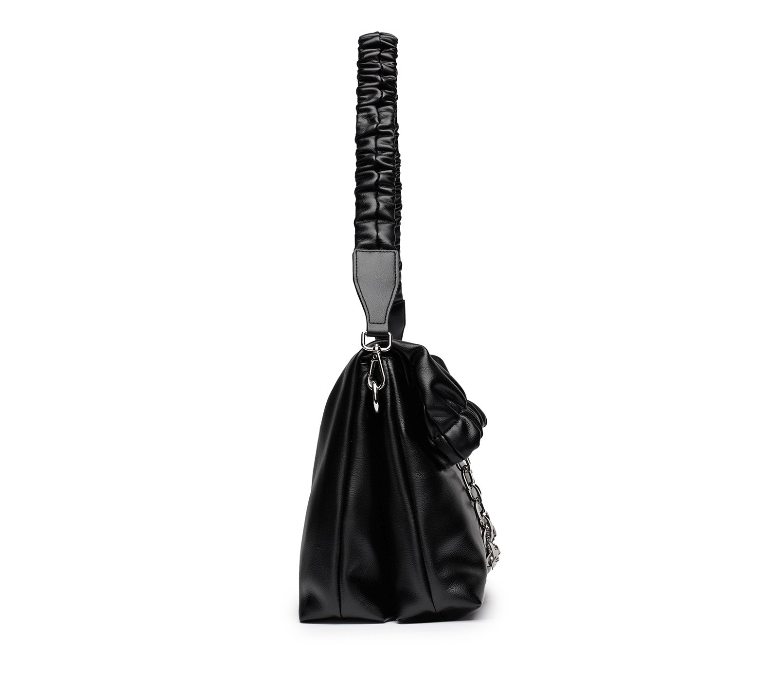 Mini Bag a Tracolla da Donna con Catena Argento