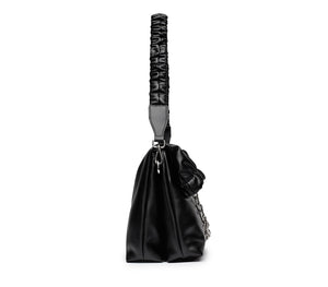 Mini Bag a Tracolla da Donna con Catena Argento