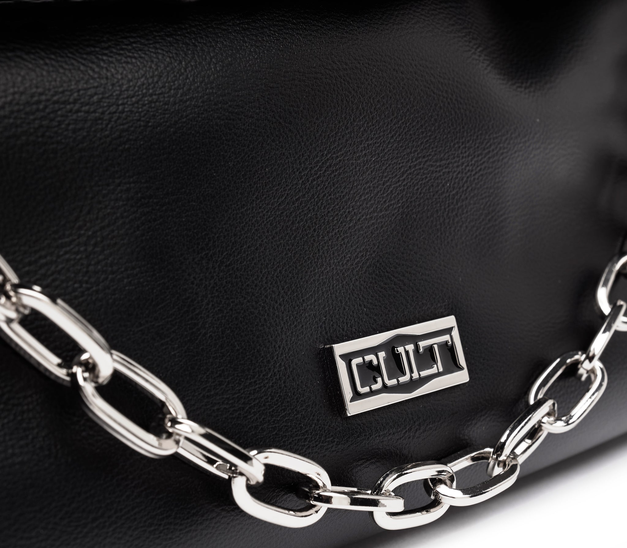 Mini Bag a Tracolla da Donna con Catena Argento