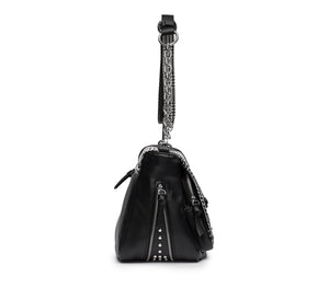 Borsa a Tracolla Pied de Poule da Donna