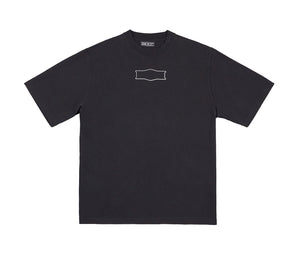 T--shirt in Puro Cotone con Taglio Boyfrend 