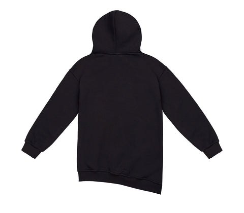 Girl's Hoodie with Logo in Mini Rhinestones