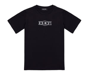 T-shirt Nera Kids in Cotone