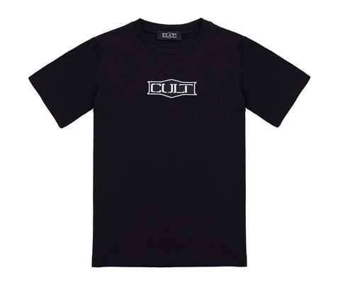 T-shirt Nera Kids in Cotone