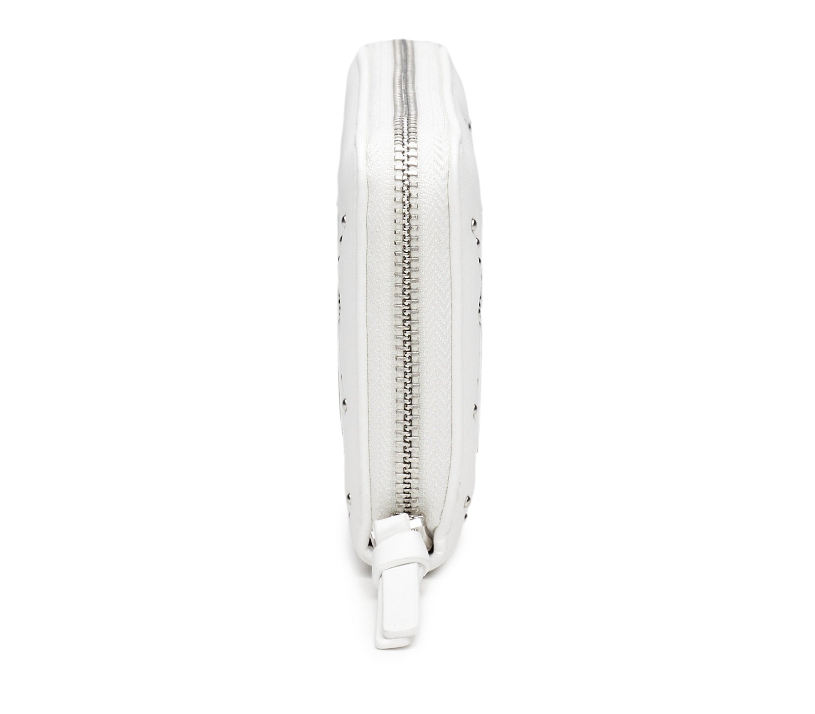 Portafoglio da Donna bianco con Mini Borchie 