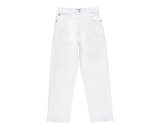 Jeans da Donna a Vita Alta Bianco