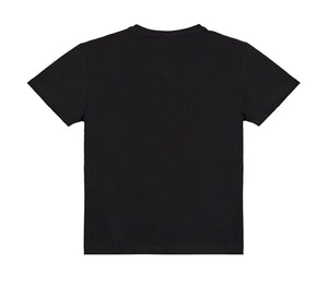 T-shirt da Donna nera in Cotone con Logo sul Davanti
