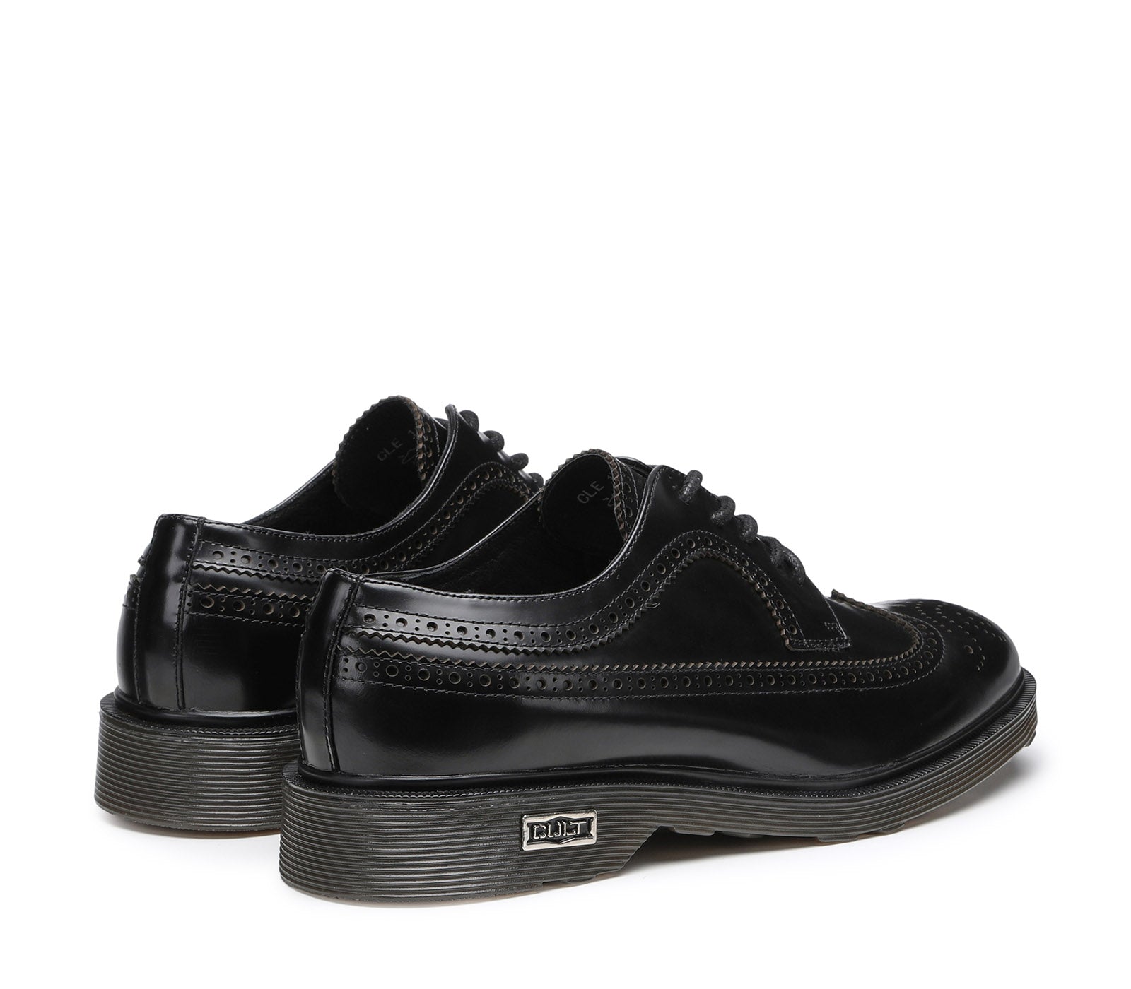 Scarpe Stringate Eleganti da Uomo in Pelle Nera