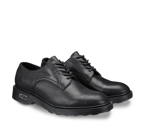Scarpe Oxford da Uomo in Pelle Nera