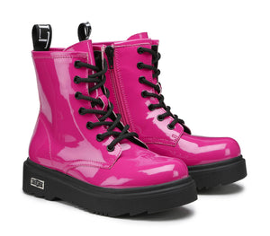 Anfibio da Bambina in Vernice Fuxia