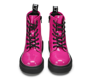 Anfibio da Bambina in Vernice Fuxia