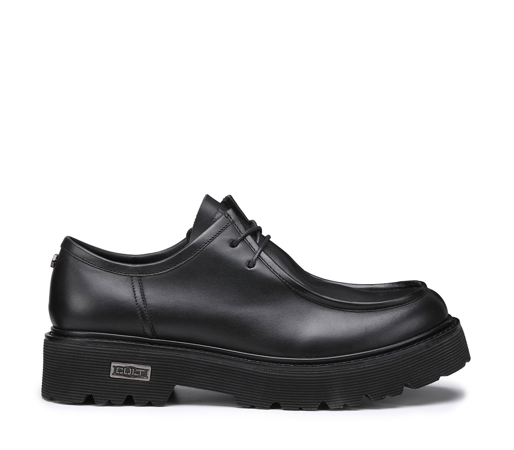 Scarpe Derby da Uomo dalla Punta Tonda